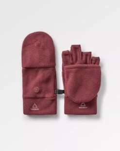 Stem Recycled Polar Convertible Mittens - Wine -Passenger Clothing Store 0 wM62ZHl9VMk5eh3i58UaX9Lkc5vMA9SfVQsjS0SW8