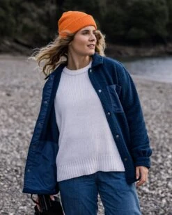 Rappel Recycled Sherpa Oversized Shirt - Dark Denim -Passenger Clothing Store 07aJjgencZJH7ewEjEKjPIeiJG1aeLAd RdJbT3je5k