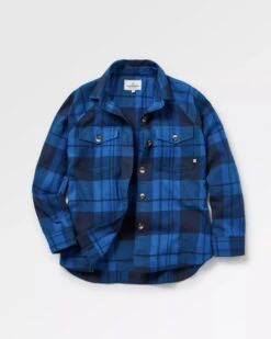 Harmony Organic Cotton Check Shirt - True Blue -Passenger Clothing Store 0op2JiebbEFkoV9klkmE517BtgARqeb1knPxf nxgbA