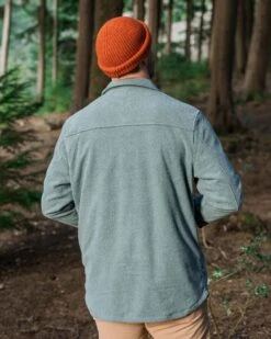 Maple Recycled Polar Fleece Shirt - Mediterranean Marl -Passenger Clothing Store 0zk3NcqvOJeRZIpq7Csk0hH6rpGole2DyMlUro38Qm8