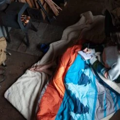 Nomadic Recycled Sherpa Blanket - Turquoise/ Rust -Passenger Clothing Store 12 e669dc27 d423 4bcb b7d0 9cba97162fce