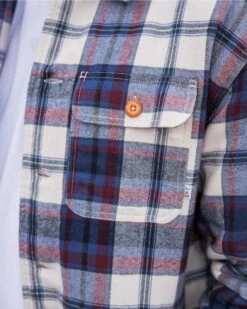 Freestyle Sherpa-Lined Overshirt - Vintage White -Passenger Clothing Store 1AQR8GO0ayVyU15z7DYjrlqFZCJje35LrzNFJihNwVA