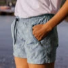 Way Out Organic Cotton All Purpose Short - Pistachio Ore Pattern -Passenger Clothing Store 1 0006 TY105 223