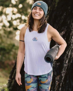 Breezy Recycled Active Vest - White 11 Breezy Recycled Active Vest - White -Passenger Clothing Store 1 0024 TY Activewear 16