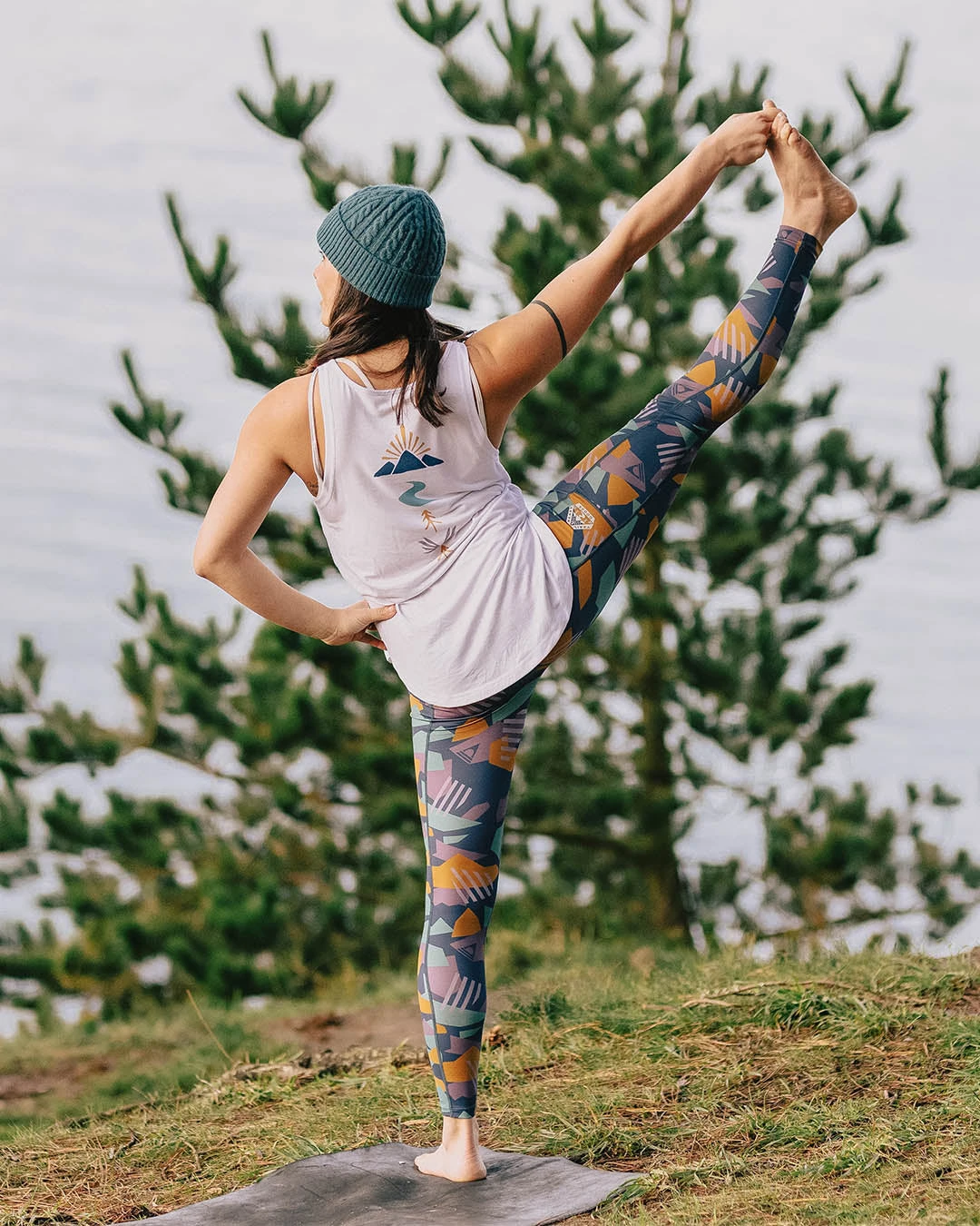 Breezy Recycled Active Vest - White 6 Breezy Recycled Active Vest - White - Image 4