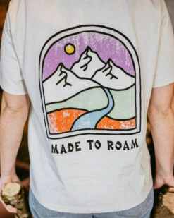 Friday Collective Recycled Cotton T-Shirt - Birch -Passenger Clothing Store 1 0037 TY90 7