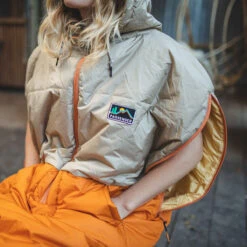 Good Times Recycled Sleep Sack - Chinchilla Brown/ Sunrise Orange 25 Good Times Recycled Sleep Sack - Chinchilla Brown/ Sunrise Orange -Passenger Clothing Store 1 0057 TY46 Kudhva 376