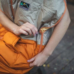 Good Times Recycled Sleep Sack - Chinchilla Brown/ Sunrise Orange 23 Good Times Recycled Sleep Sack - Chinchilla Brown/ Sunrise Orange -Passenger Clothing Store 1 0058 TY46 Kudhva 377