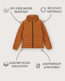 Roamer Recycled Insulated Jacket - Glazed Ginger -Passenger Clothing Store 26 ae4fd08e 9ab1 4c2f b713 9c80812046d0