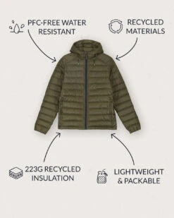 Roamer Recycled Insulated Jacket - Khaki 14 Roamer Recycled Insulated Jacket - Khaki -Passenger Clothing Store 27 8c1b4945 9663 47b9 8f53 01b35170451d