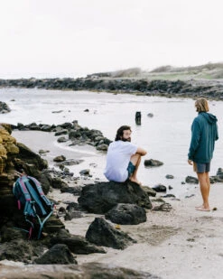 Heritage Recycled Relaxed Fit T-Shirt - White -Passenger Clothing Store 2 0007 20230301 PassengerOahu BZ9 8373