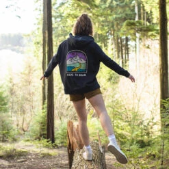 Friday Collective Recycled Cotton Hoodie - Black -Passenger Clothing Store 2 0011 TY61 122