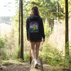 Friday Collective Recycled Cotton Hoodie - Black -Passenger Clothing Store 2 0012 TY61 120