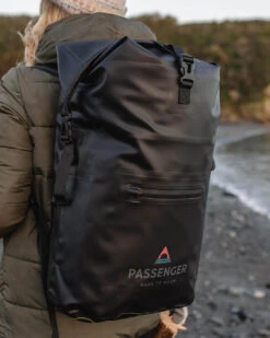 Tide 25L Recycled Dry Bag Backpack - Black 19 Tide 25L Recycled Dry Bag Backpack - Black -Passenger Clothing Store 2 0020 TY93 69