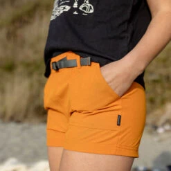 Del Sur Hemp All Purpose Shorts - Sunrise Orange -Passenger Clothing Store 2 0022 TY69 303