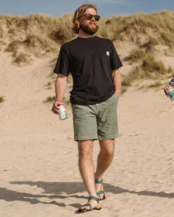 Drifter Cord Short - Pistachio -Passenger Clothing Store 2 0025 TY104 126