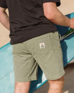 Drifter Cord Short - Pistachio -Passenger Clothing Store 2 0033 TY104 154