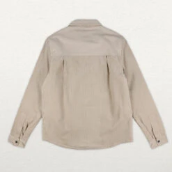 Kodiak Sherpa Lined Cord Overshirt - Feather Grey -Passenger Clothing Store 2 e070263b 5638 4dad a91a f894255bcf0e