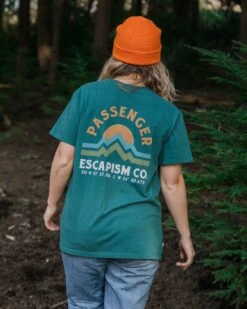 Breathe Recycled Cotton Oversized T-Shirt - Mediterranean