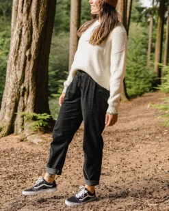 Compass Recycled Corduroy Trouser - Black -Passenger Clothing Store 2rTSGRpTUOLL3z WaZyRmi0poBcaoM O5li51zjEgvc