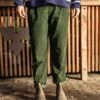 Compass Recycled Corduroy Trouser - Fir Tree -Passenger Clothing Store 3 0008 TY87a 65 0026 TY89 21