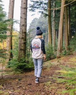 Wilds Recycled Cotton Oversized LS T-Shirt - Deep Navy -Passenger Clothing Store 3 0011 TY94 183