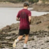 Trail Recycled Active T-Shirt - Wine -Passenger Clothing Store 3 0027 TY Activewear 181