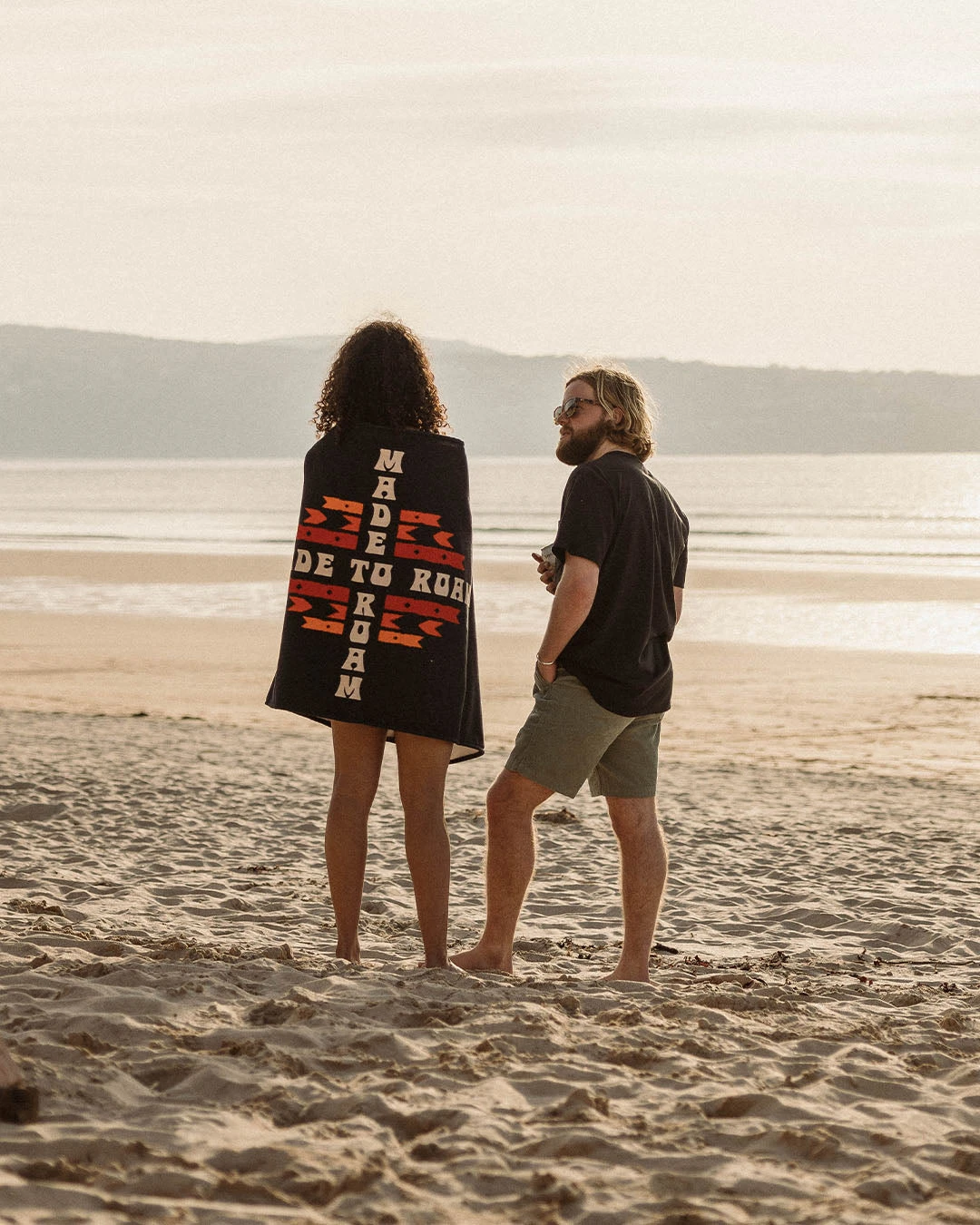 Portland Beach Recycled Towel - Deep Navy 5 Portland Beach Recycled Towel - Deep Navy - Image 3