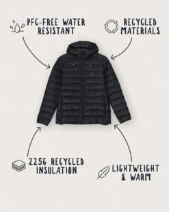 Pow Recycled Insulated Jacket - True Black 17 Pow Recycled Insulated Jacket - True Black -Passenger Clothing Store 41 3393d250 04eb 4a93 a7e8 8d2da6b27bb4
