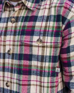 Rustic Organic Cotton Heavyweight Overshirt - Off White Check -Passenger Clothing Store 49Q5d K5RwkBC7SLgCFeEV W3ofrwFHKY1M7rijHzSo