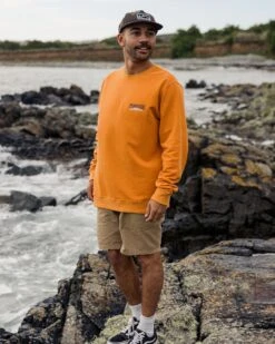 Lauca Recycled Cotton Sweatshirt - Tangerine -Passenger Clothing Store 4ZFvglOCWJvE8RsYCL41ckqY9Xb7u4kgJja2kaPCQhE