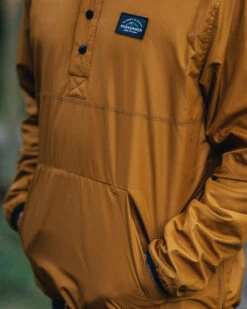 Journey Recycled Reversible Jacket - Golden Brown -Passenger Clothing Store 4 0014 TY85 480