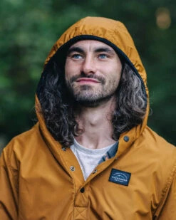 Journey Recycled Reversible Jacket - Golden Brown -Passenger Clothing Store 4 0016 TY85 482