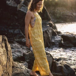 Spirit Jumpsuit - Ochre Yellow Sol