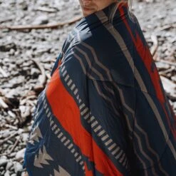 Nomadic Recycled Sherpa Blanket - Navy/Red Pattern 15 Nomadic Recycled Sherpa Blanket - Navy/Red Pattern -Passenger Clothing Store 4 45f59c7f 377a 4d0c 886d b1032831a14d