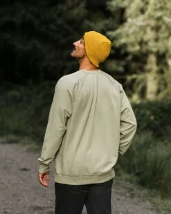 Heritage Recycled Cotton Sweatshirt - Pistachio -Passenger Clothing Store 4 b 0tdVMQ5NKAicihNku73Ct6caW2r7pVOcz6IDafY