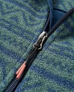 Edge Hooded 1/2 Zip Polar Fleece - Nordic Geo Deep Ocean -Passenger Clothing Store 4jwWz 2vlMH3ljTxRXz19AZZzB3jqKzHYsPaBRnxSmg