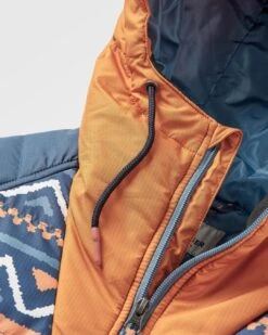 Ocean Recycled Insulated 1/2 Zip Jacket - Homespun Stripe Navy -Passenger Clothing Store 4lsNygeFJ1m9IDfy 0r22prWhyejQHTPCOPOFXgaNMg