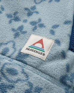 Juana Recycled Polar Hooded Fleece - Large Tile Washed Blue -Passenger Clothing Store 4o5Quij6QgmSPYX0kZ29VQTOkLkc6sL4jHC8cmQZgD4