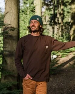 Heritage Recycled Relaxed Fit LS T-Shirt - Java -Passenger Clothing Store 5tVIL0o5a1bPzK8golgYlzUJ4QDnNwhnbl4s19W7i5w