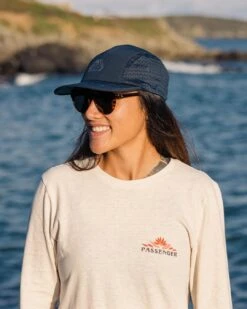 Beyond Recycled 5 Panel Cap - Deep Navy -Passenger Clothing Store 5uFRaReMK5ZXCsr8igv56QE3Opw0nNTtO11dReJSzk