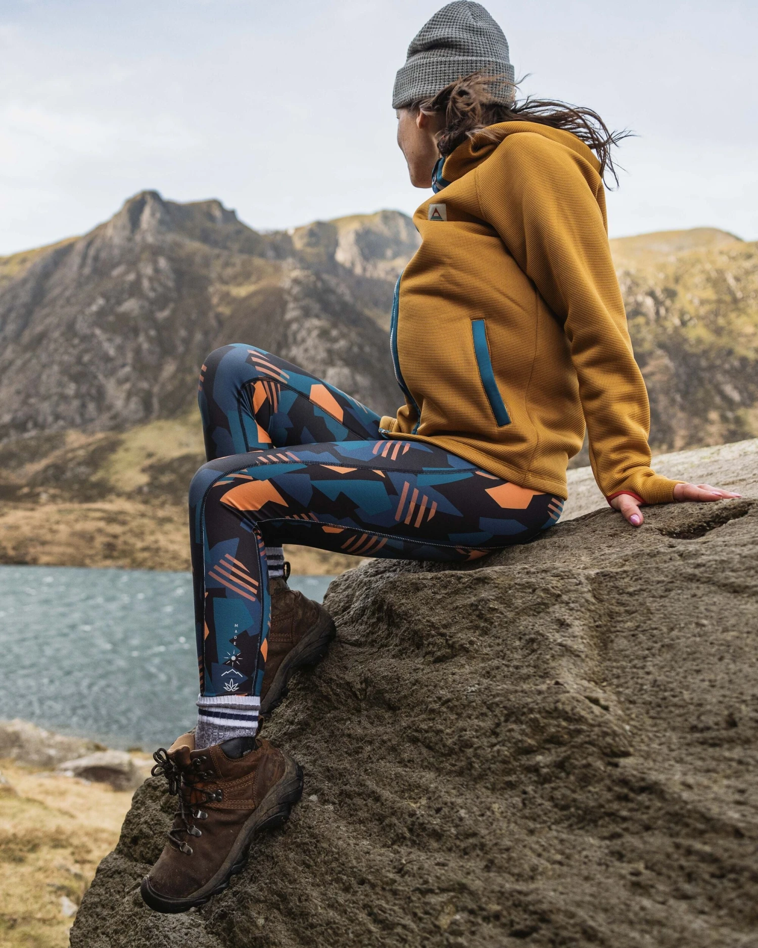 Fresh Air 2.0 Recycled Leggings - Apricot Camo 5 Fresh Air 2.0 Recycled Leggings - Apricot Camo - Image 3