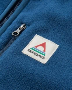 Ridge Full Zip Recycled Polar Fleece - Dark Denim/Toffee -Passenger Clothing Store 63LHgCaLMX5HwRPopGoNfbn0qMZYsrcG58duhOcInpQ