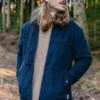 Alder Cord Jacket - Deep Navy