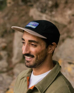 Love The Wild Recycled Cotton 5 Panel Cap - Black -Passenger Clothing Store 6d7oef5go8knoP64P5EzODJdtEswE VzTygpBLciFjc