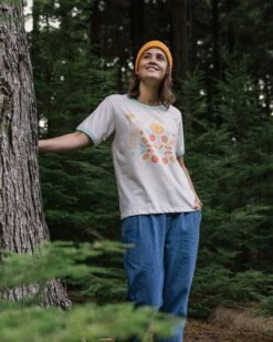 Rio Ringer Recycled Cotton T-Shirt - Milky Marl -Passenger Clothing Store 7DIokaSq50qLqACTjlbtS1YpcfVn7aG3rgEj T8YFDk