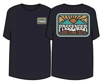 Golden Hour Recycled Cotton Oversized T-Shirt - Black 11 Golden Hour Recycled Cotton Oversized T-Shirt - Black - Image 9