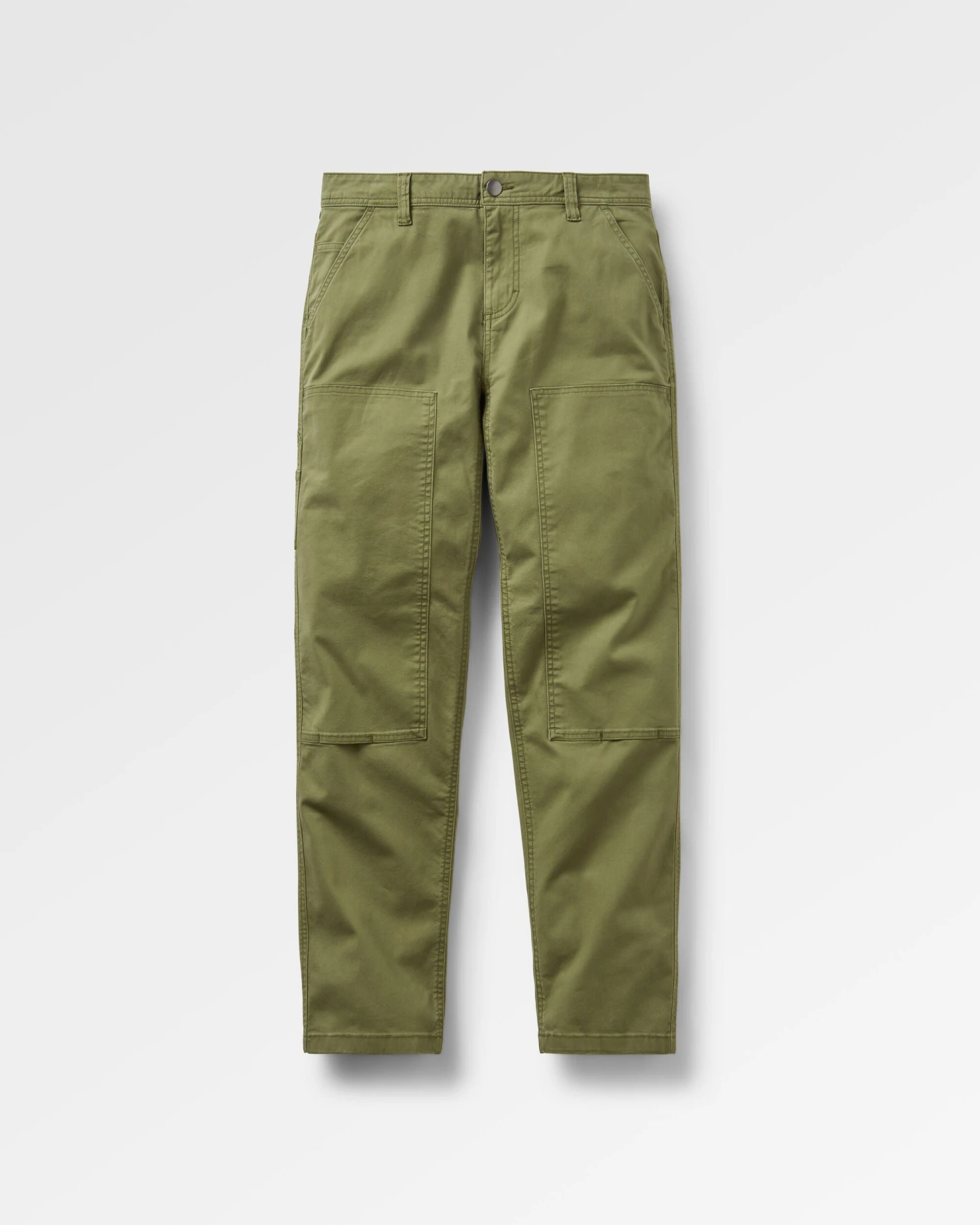 Vantage Organic Cotton Canvas Trouser - Khaki 9 Vantage Organic Cotton Canvas Trouser - Khaki - Image 7