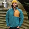 Offgrid 2.0 Recycled Sherpa Fleece - Mediterranean -Passenger Clothing Store 8XlIF0Vd8r3Ty5k1tnwtVGx05eJ0iAWhGBPpzh86VXM