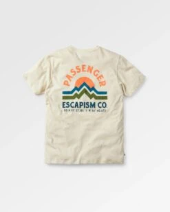 Breathe Recycled Cotton Marl T-Shirt - Milky Marl